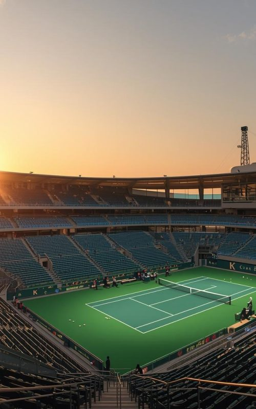 Il tennis di lusso nella città del futuro — immagine 6
