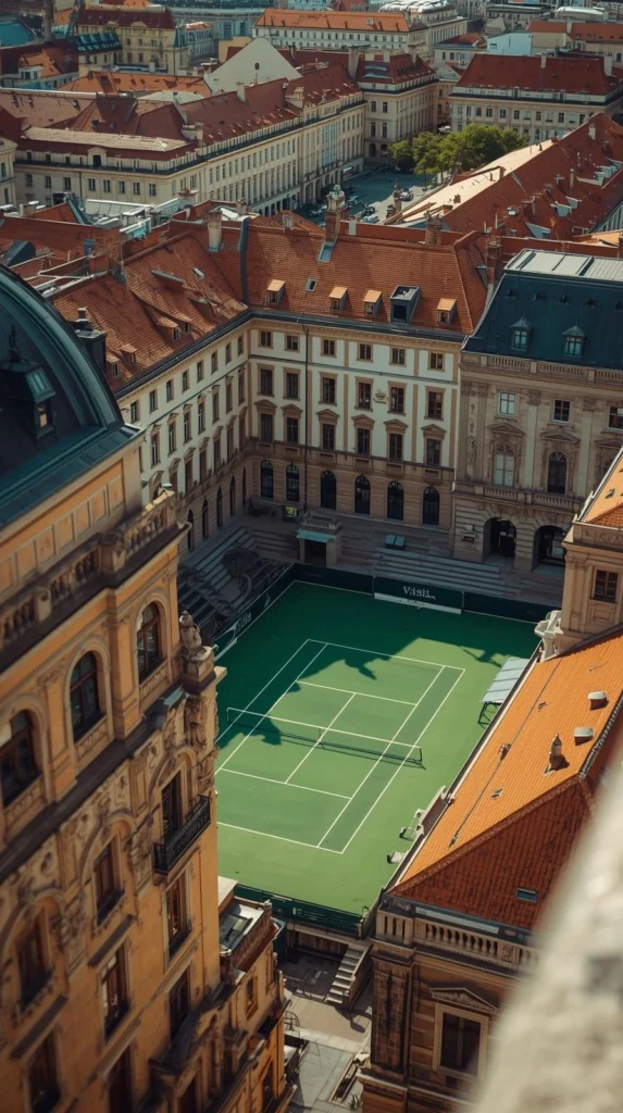 Arrivo a Vienna & Tennis
