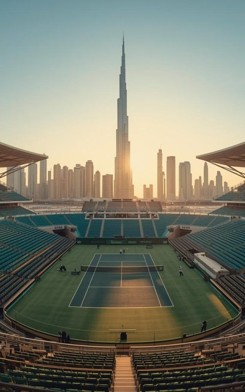 Il tennis di lusso nella città del futuro — immagine 4